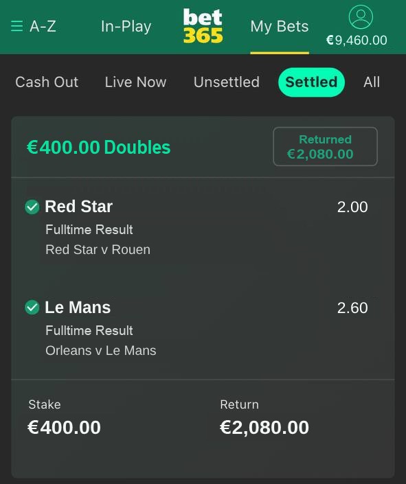 Sure Europe Double Professional Fixed Matches 1X2
